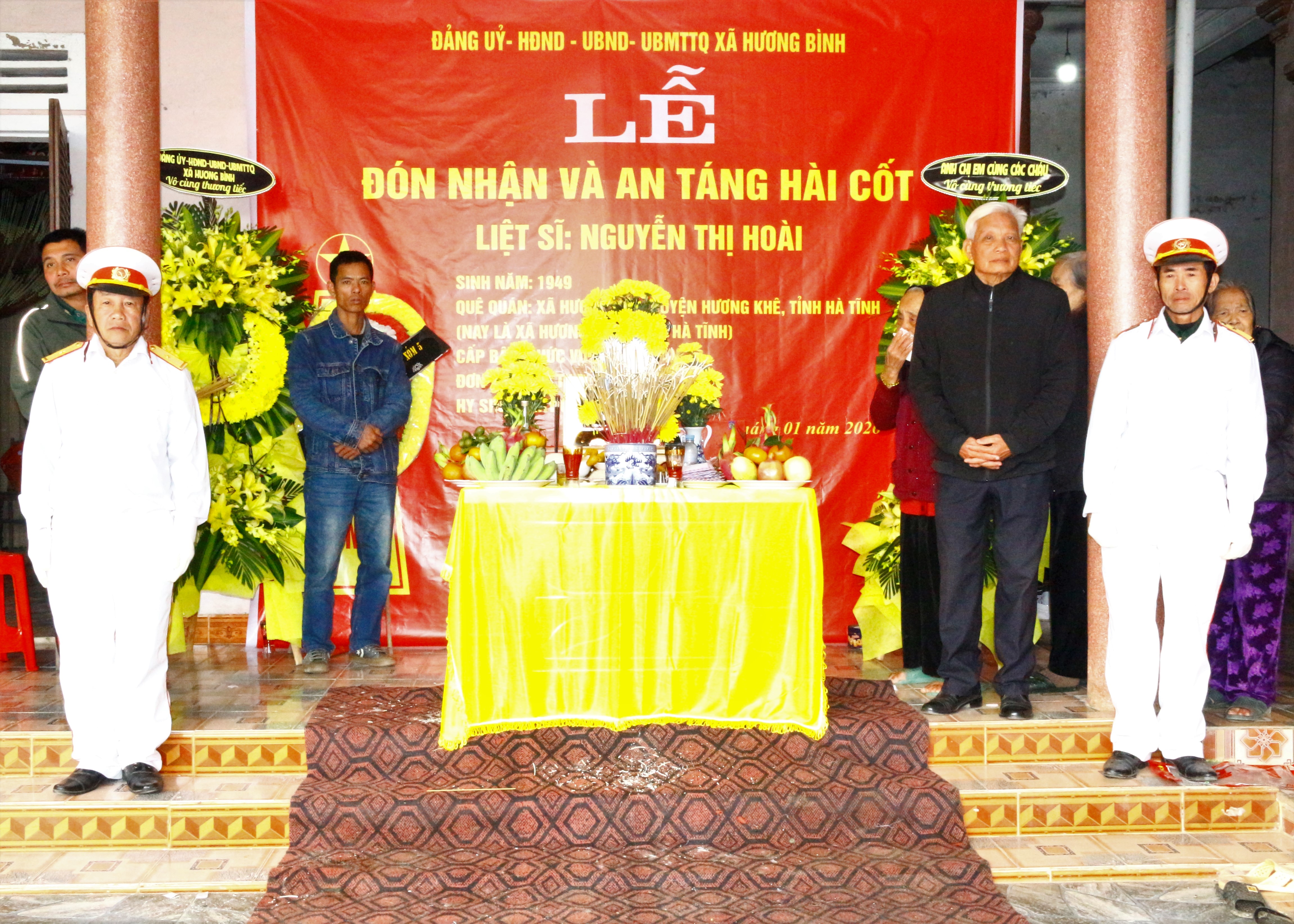 Lễ đón nhận và an táng hài cốt liệt sĩ có ý nghĩa nhân văn sâu sắc