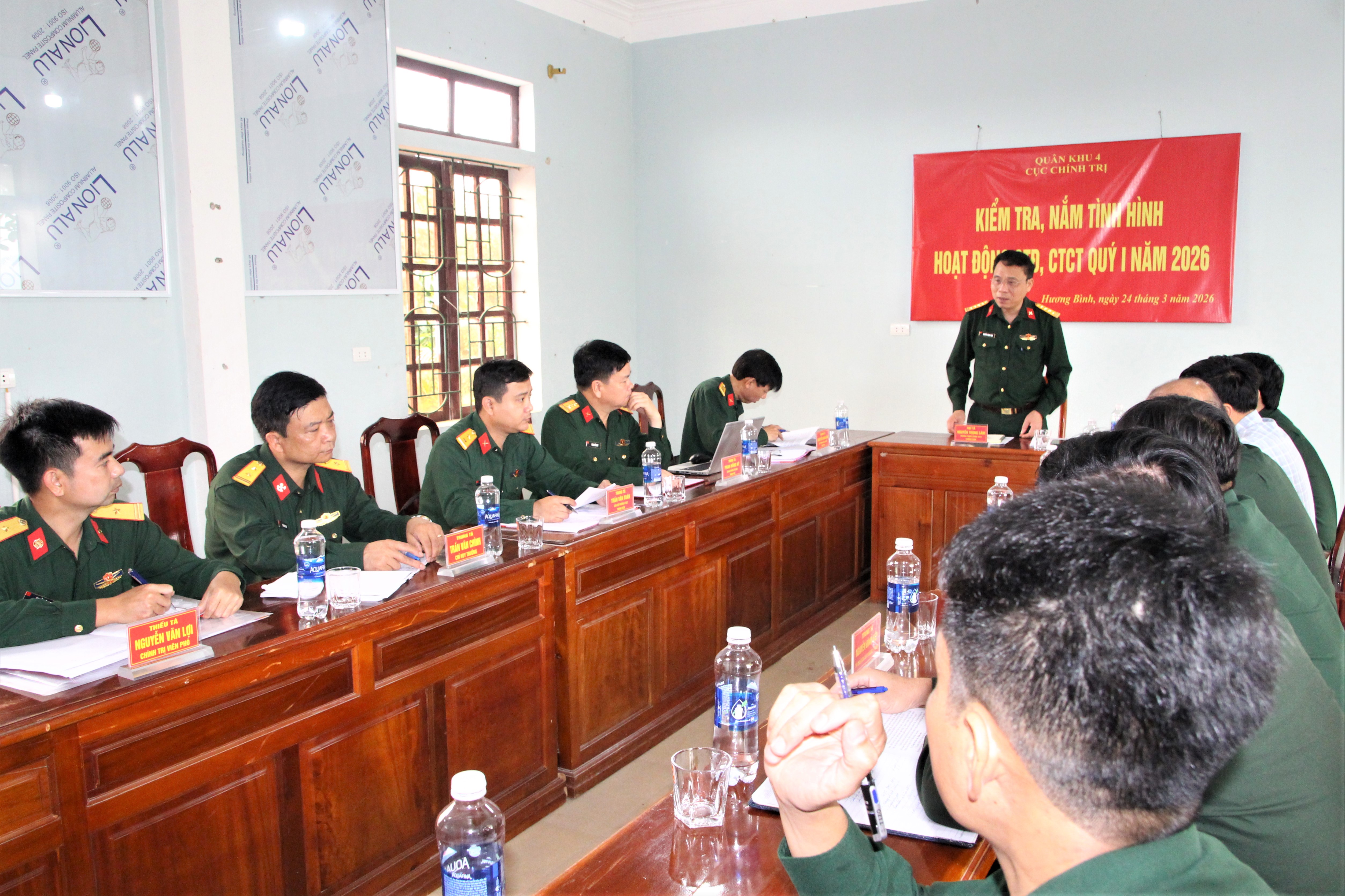 Ban chỉ huy Quân sự xã cần bám sát nội dung được chỉ rõ