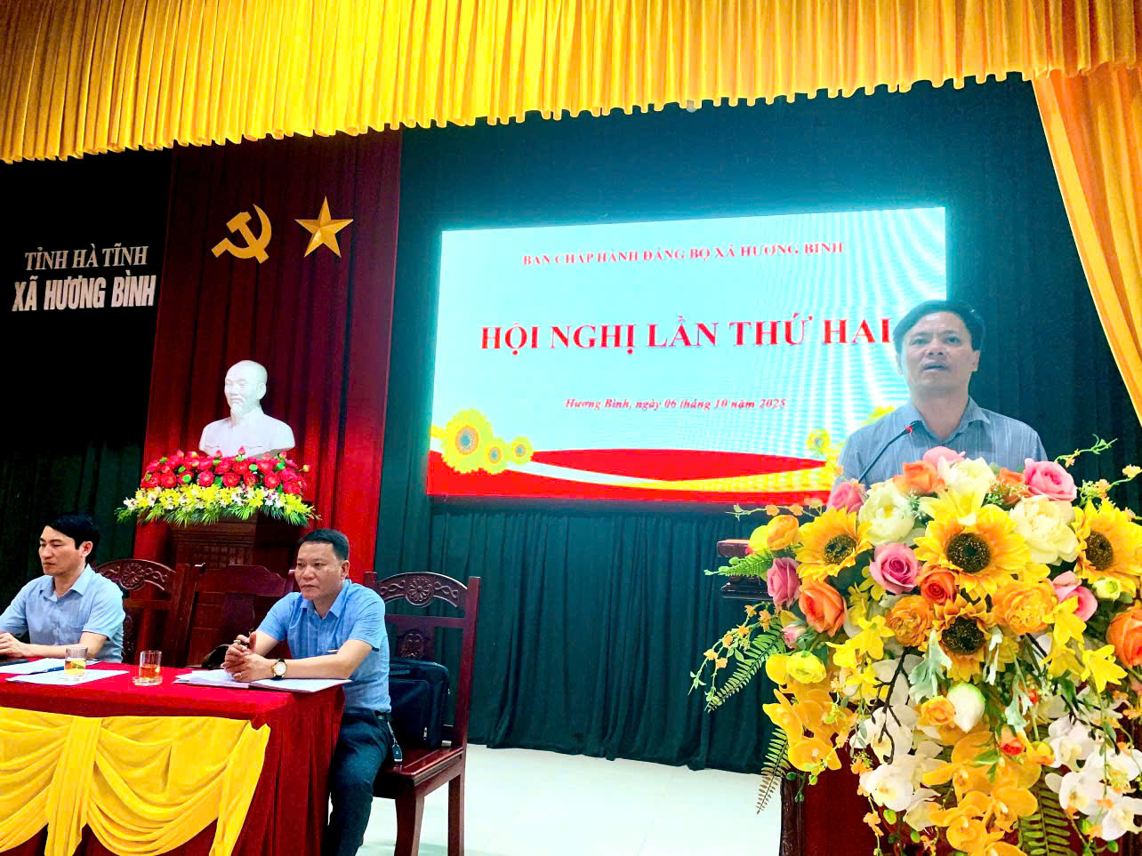 ĐẢNG ỦY XÃ HƯƠNG BÌNH TỔ CHỨC HỘI NGHỊ TRIỂN KHAI NHIỆM VỤ TRỌNG TÂM QUÝ IV NĂM 2025