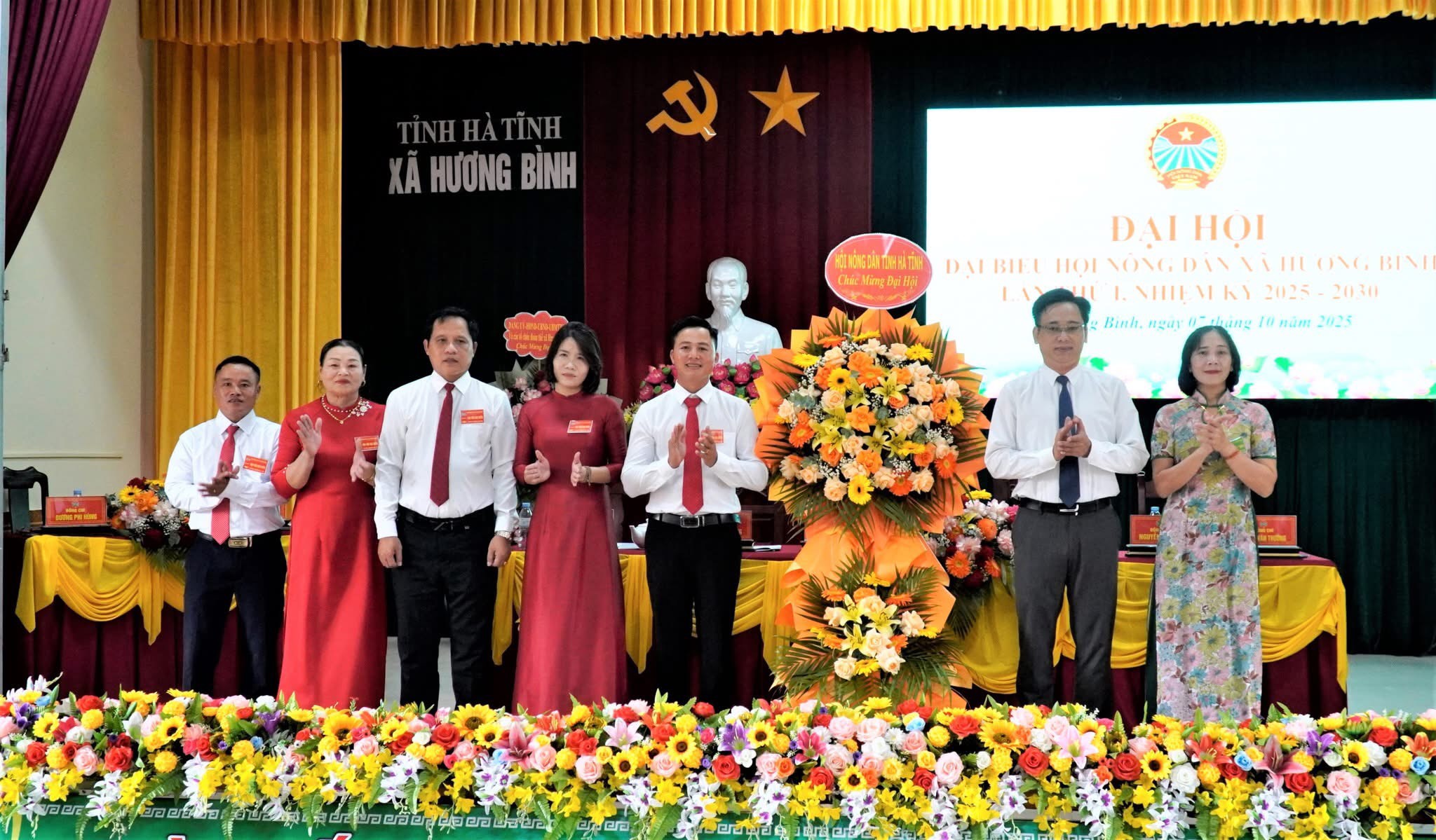 Đại hội đại biểu Hội Nông dân xã Hương Bình lần thứ I, nhiệm kỳ 2025 – 2030