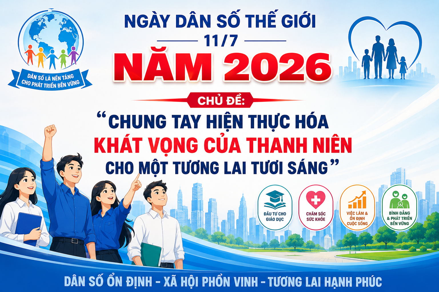 Chung tay hiện thực hóa khát vọng của thanh niên cho một tương lai tươi sáng