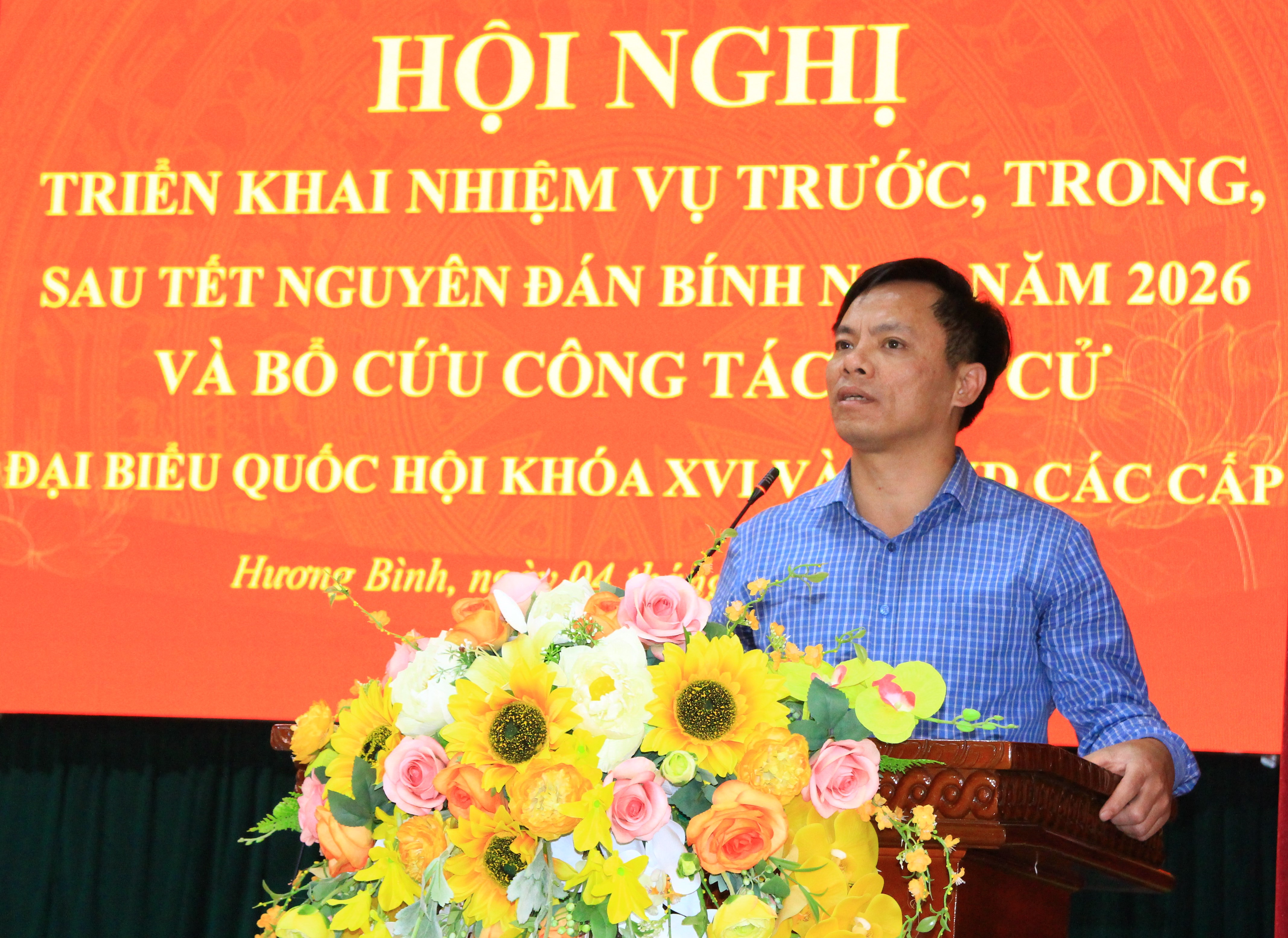 Triển khai đúng nhiệm vụ trọng tâm trước, trong và sau Tết Nguyên đán Bính Ngọ 2026