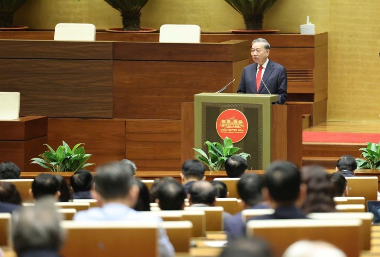 Toàn văn phát biểu của Tổng Bí thư Tô Lâm tại Hội nghị toàn quốc quán triệt, triển khai Nghị quyết số 79 và 80 của Bộ Chính trị