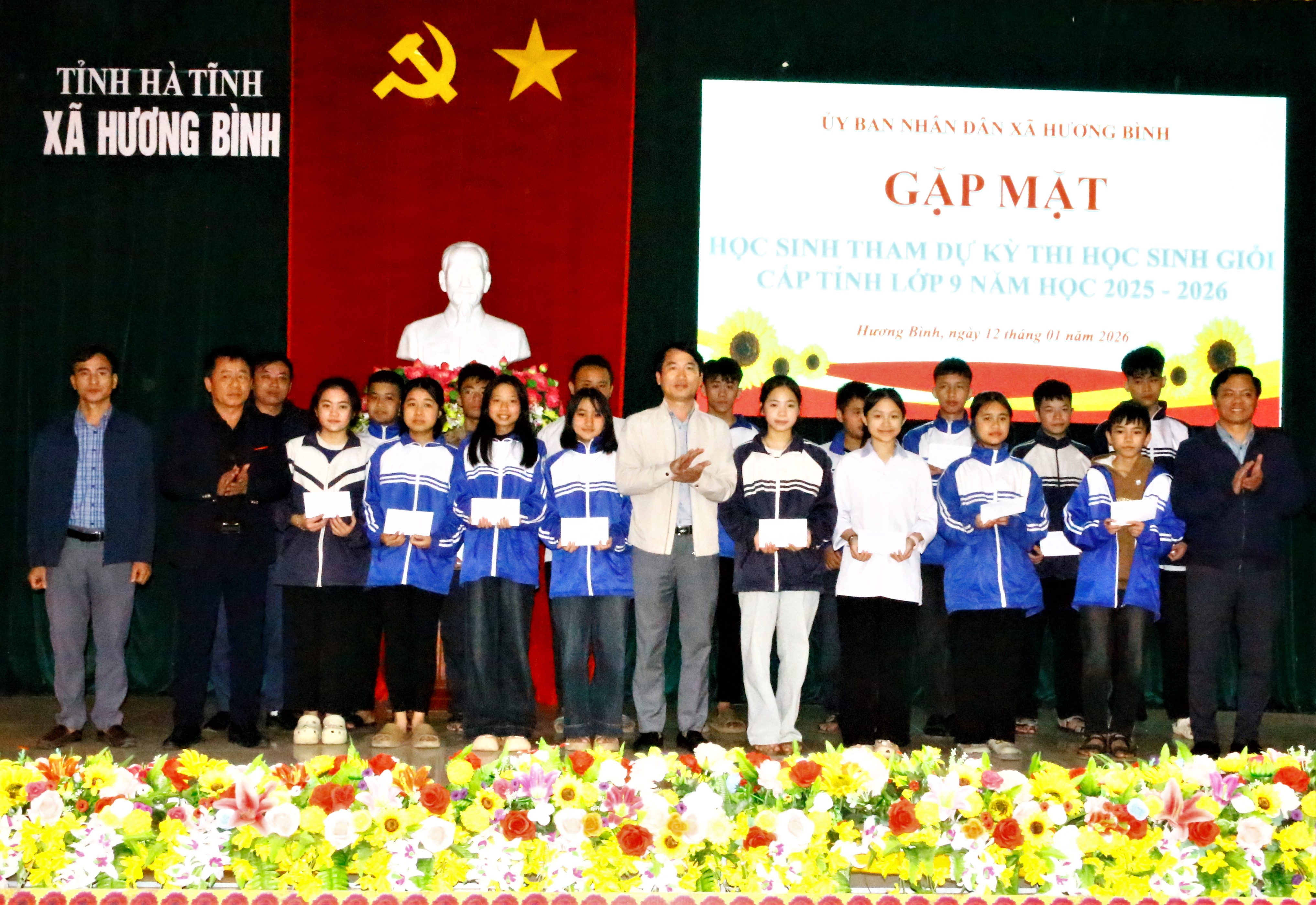 Gặp mặt học sinh dự Kỳ thi học sinh giỏi tỉnh lớp 9, năm học 2025 – 2026