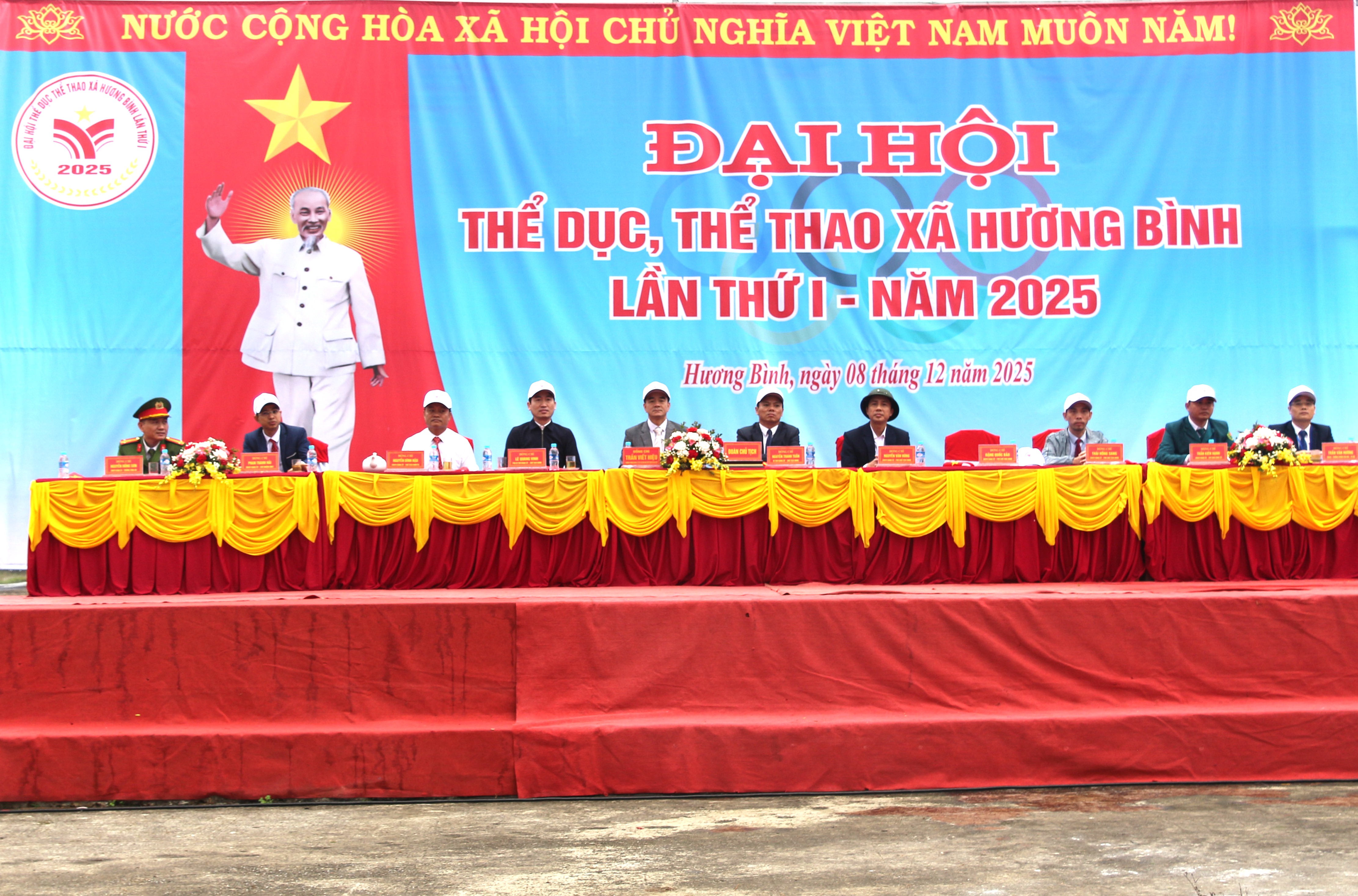 Khai mạc Đại hội TDTT xã Hương Bình lần thứ I, năm 2025