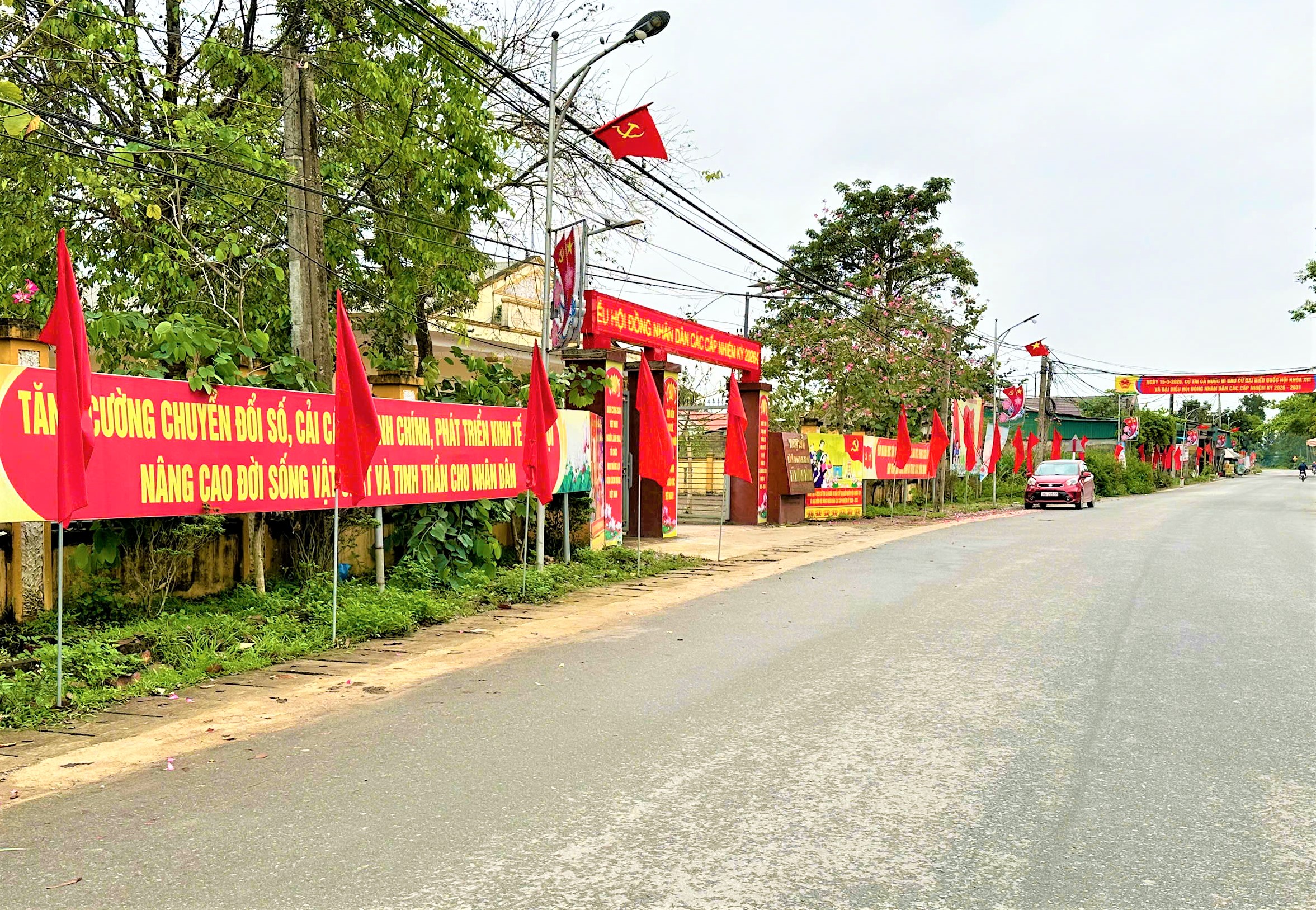 Hương Bình sẵn sàng cho ngày bầu cử đại biểu Quốc hội và HĐND các cấp, nhiệm kỳ 2026 - 2031