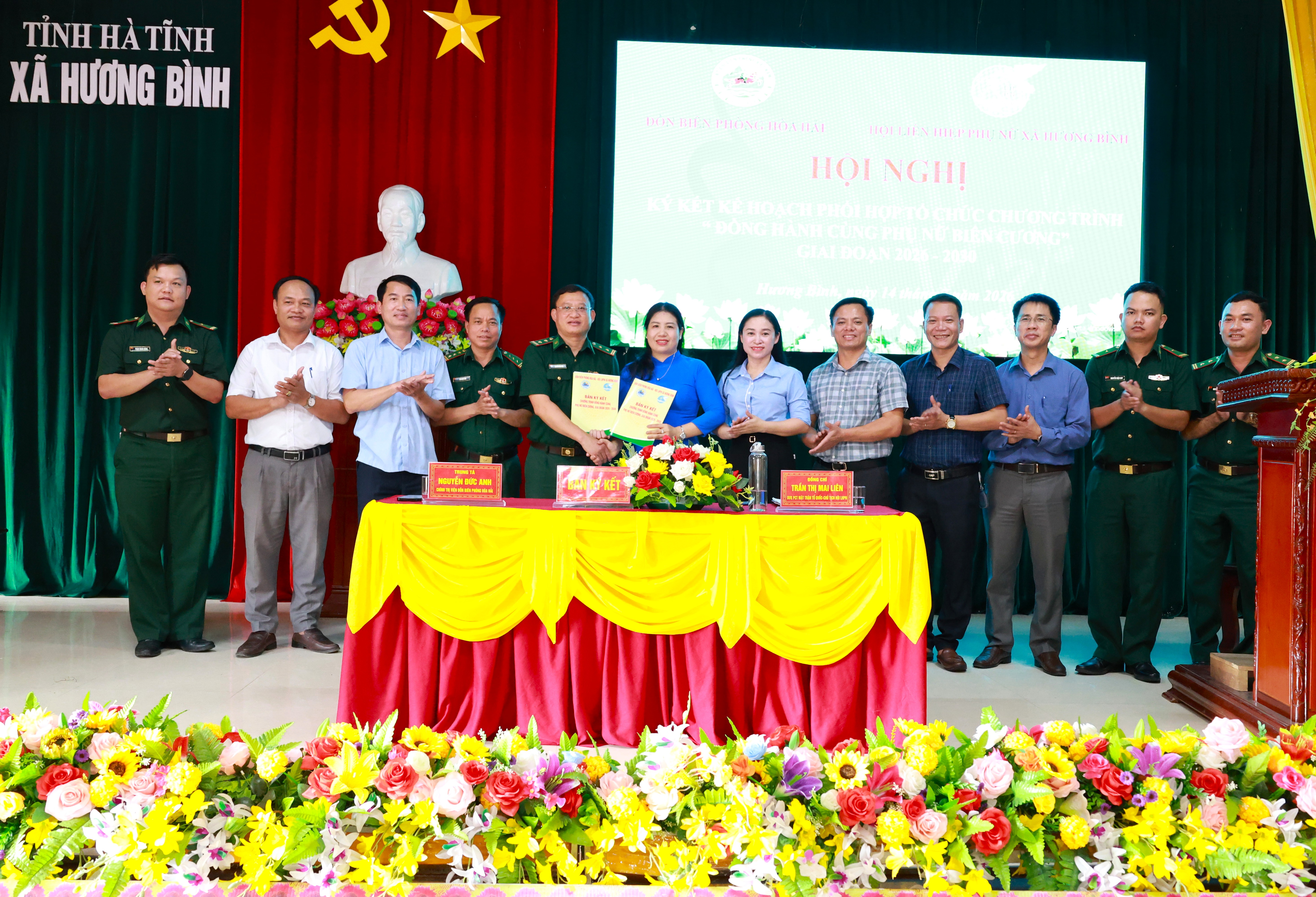 Ký kết chương trình Đồng hành cùng phụ nữ biên cương giai đoạn 2026 – 2030