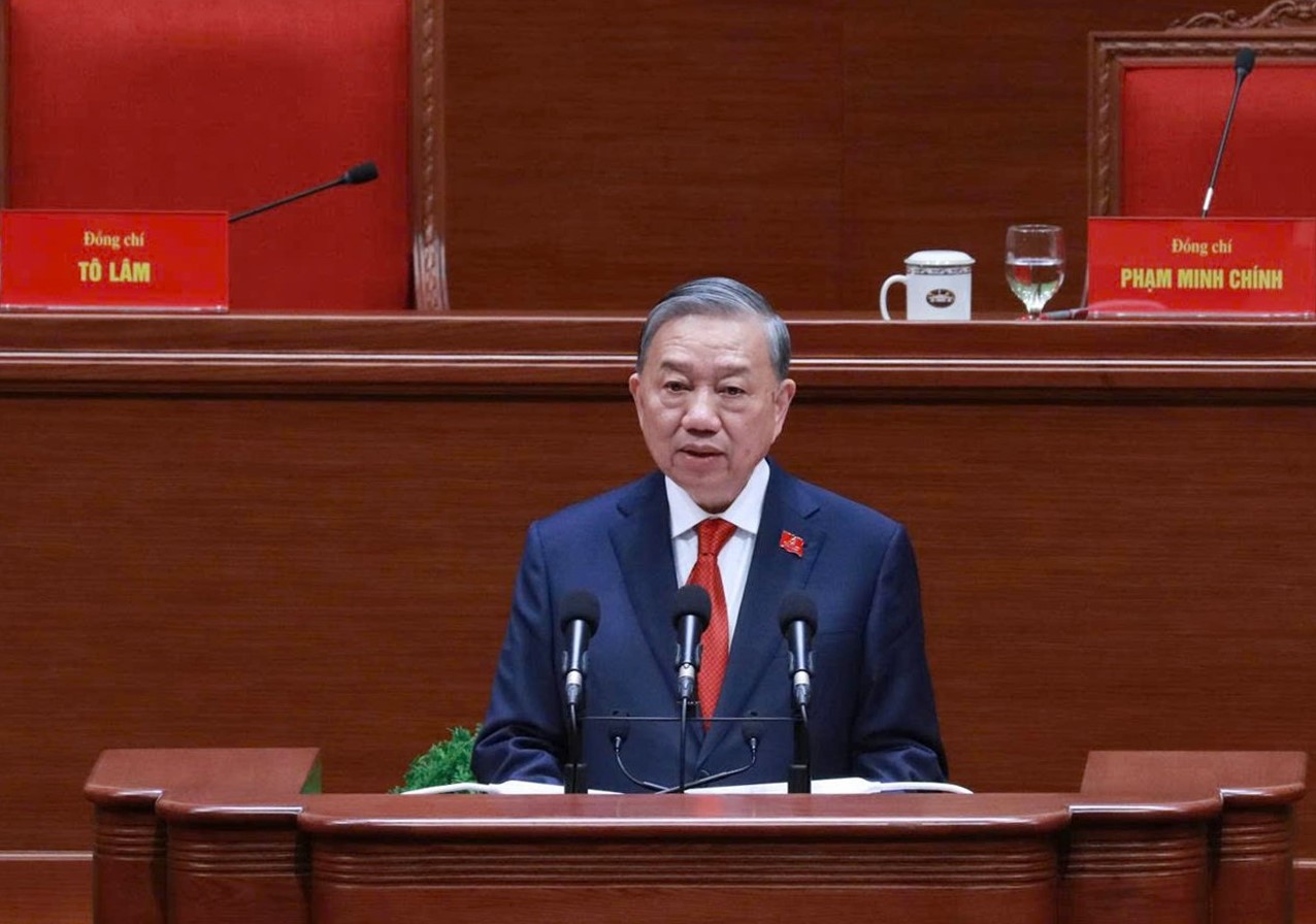 Toàn văn phát biểu của Tổng Bí thư Tô Lâm tại phiên bế mạc Đại hội XIV của Đảng