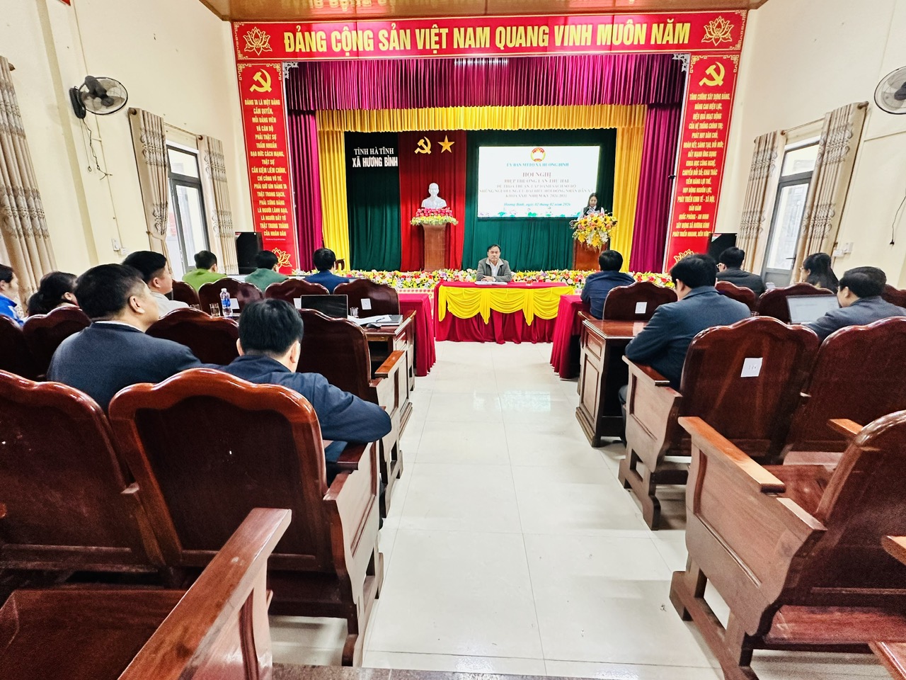 Ban Thường trực Ủy ban MTTQ Việt Nam xã Hương Bình tổ chức hội nghị hiệp thương lần thứ 2