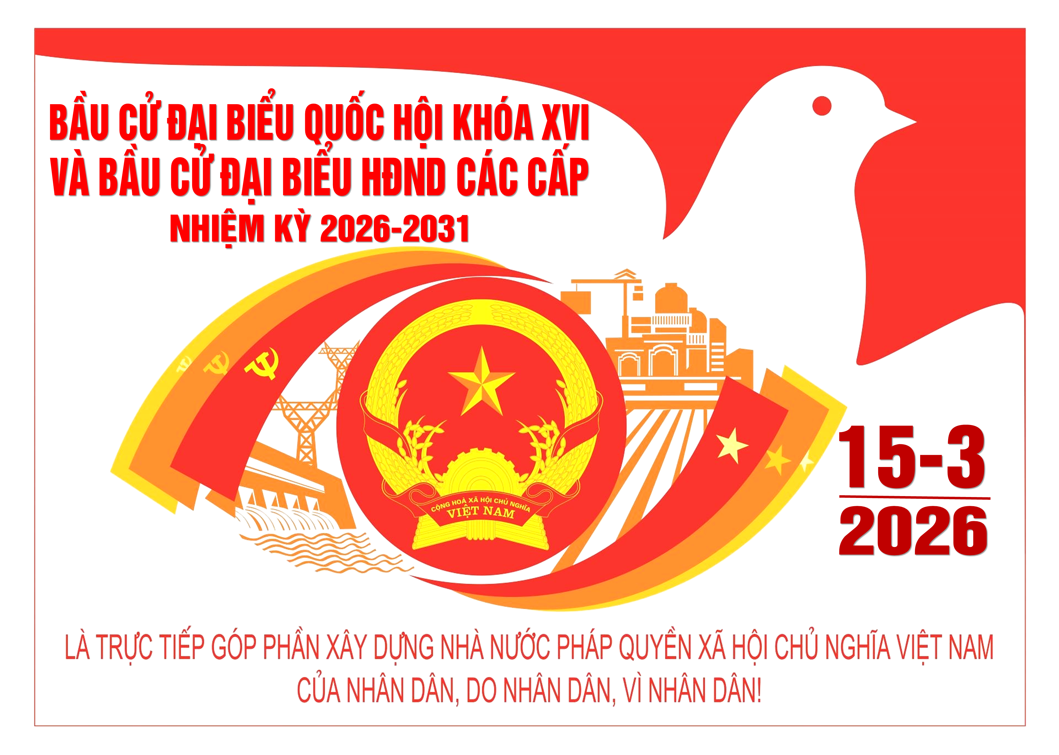 Thành lập Ban bầu cử đại biểu Hội đồng nhân dân xã Hương Bình khóa XXII, nhiệm kỳ 2026 – 2031