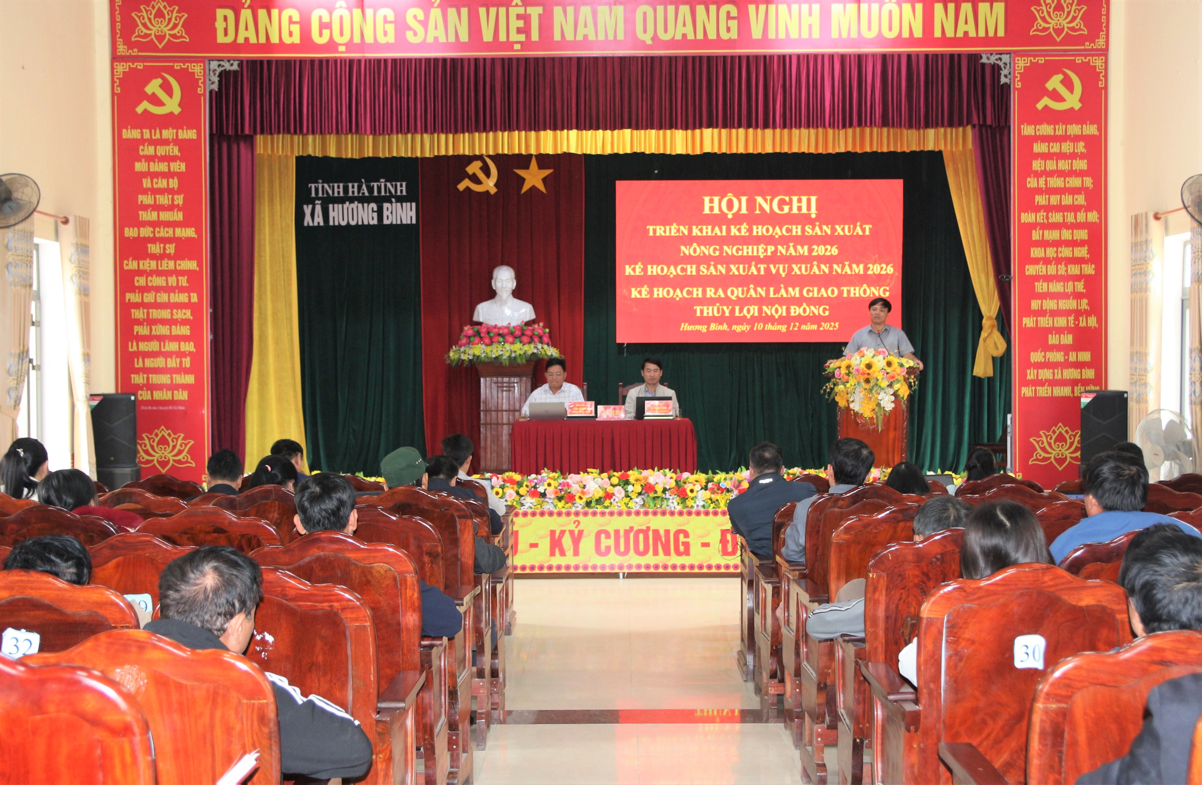 Tập trung phát triển kinh tế, làm giao thông thủy lợi nội đồng năm 2026 