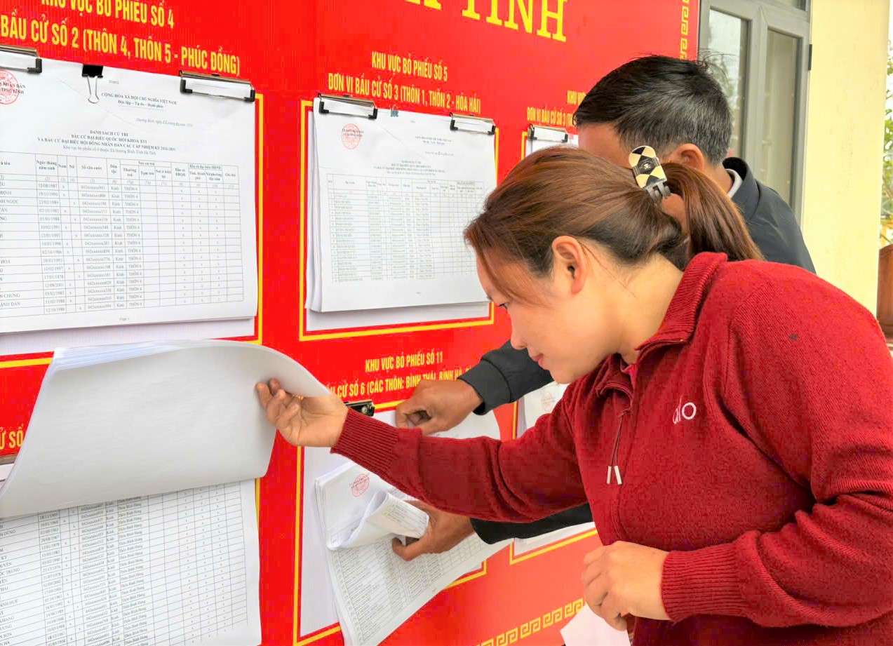 Lễ khai mạc cuộc bầu cử được tổ chức như thế nào?