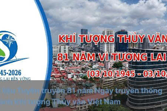 Trang thông tin điện tử xã Hương Bình xin trân trọng đăng tải thư chúc mừng của lãnh đạo Cục Khí tượng Thủy văn 
