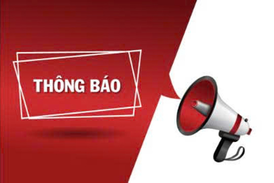 Thông báo kết quả lựa chọn tổ chức hành nghề đấu giá tài sản
