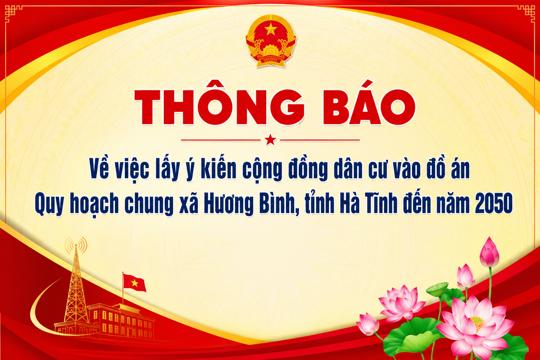 Hương Bình lấy ý kiến cộng đồng dân cư về Đồ án Quy hoạch chung đến năm 2050 