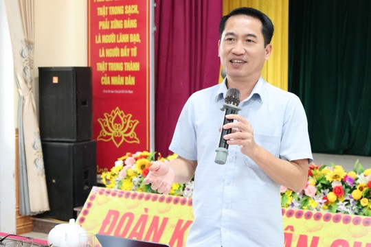 Hội nghị cho ý kiến Đồ án quy hoạch chung xã Hương Bình đến năm 2050