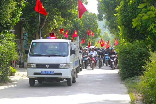 Trang nghiêm Lễ đón nhận hài cốt liệt sĩ về quê an táng sau 40 năm xa cách 