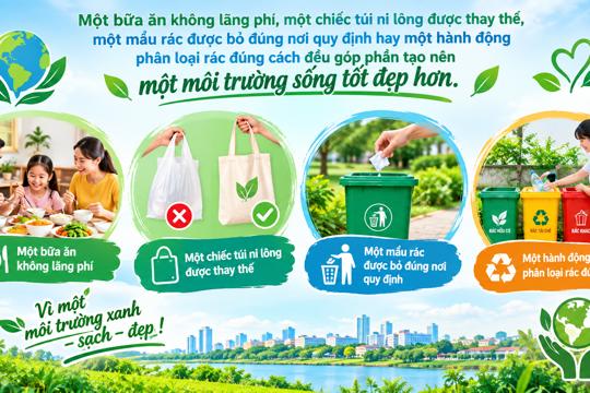 Cùng chung tay hành động làm cho thế giới sạch hơn