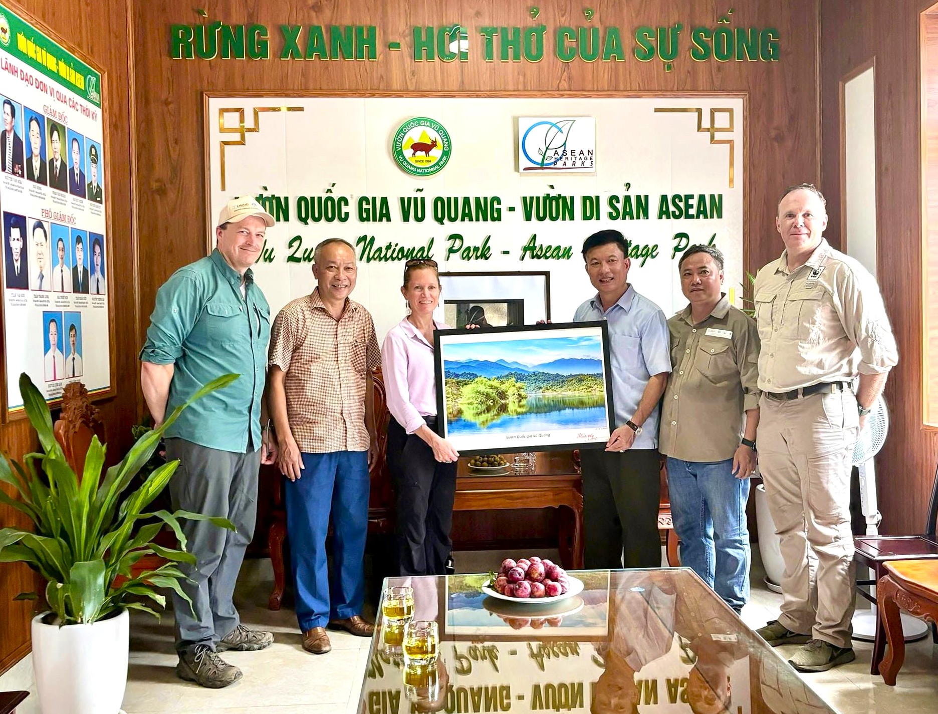 Vườn Quốc gia Vũ Quang cho thuê môi trường rừng để kinh doanh dịch vụ du lịch sinh thái, nghỉ dưỡng, giải trí 