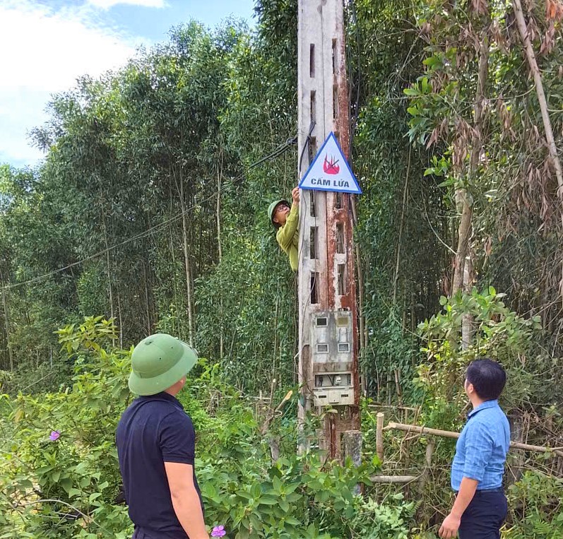 Tăng cường các biện pháp phòng cháy chữa cháy rừng 
