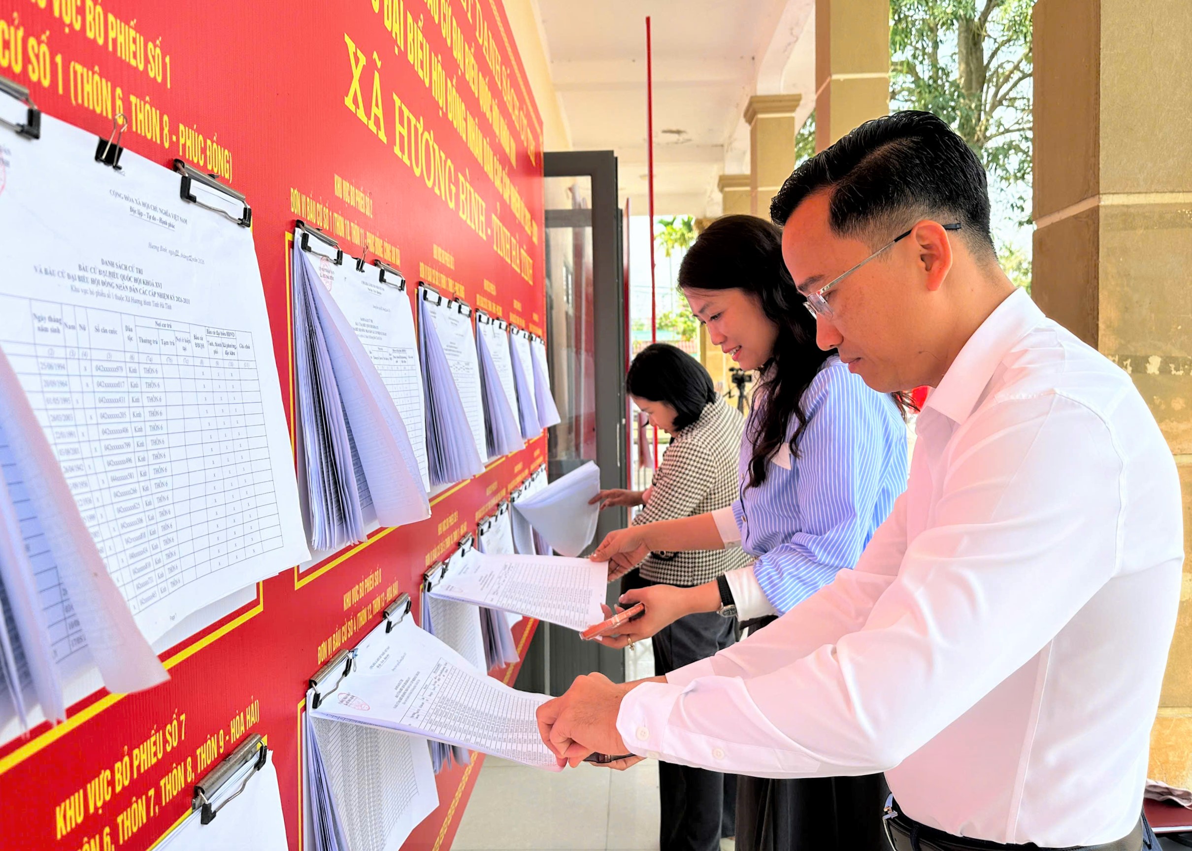 Hương Bình công bố danh sách người ứng cử đại biểu Hội đồng nhân dân xã, nhiệm kỳ 2026 – 2031